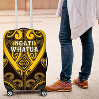 Aotearoa Ngati Whatua Luggage Cover Maori Tribal Pattern