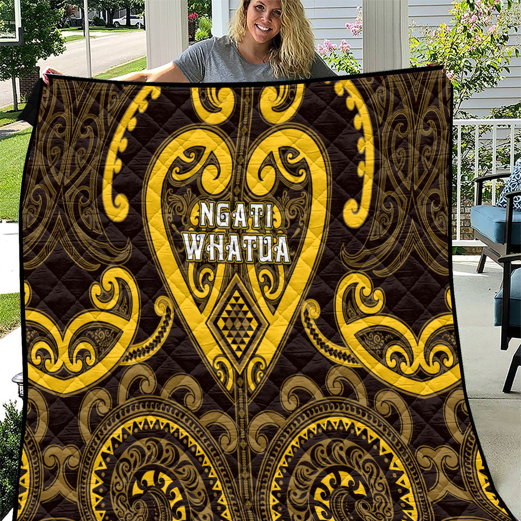 Aotearoa Ngati Whatua Quilt Maori Tribal Pattern