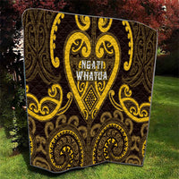 Aotearoa Ngati Whatua Quilt Maori Tribal Pattern