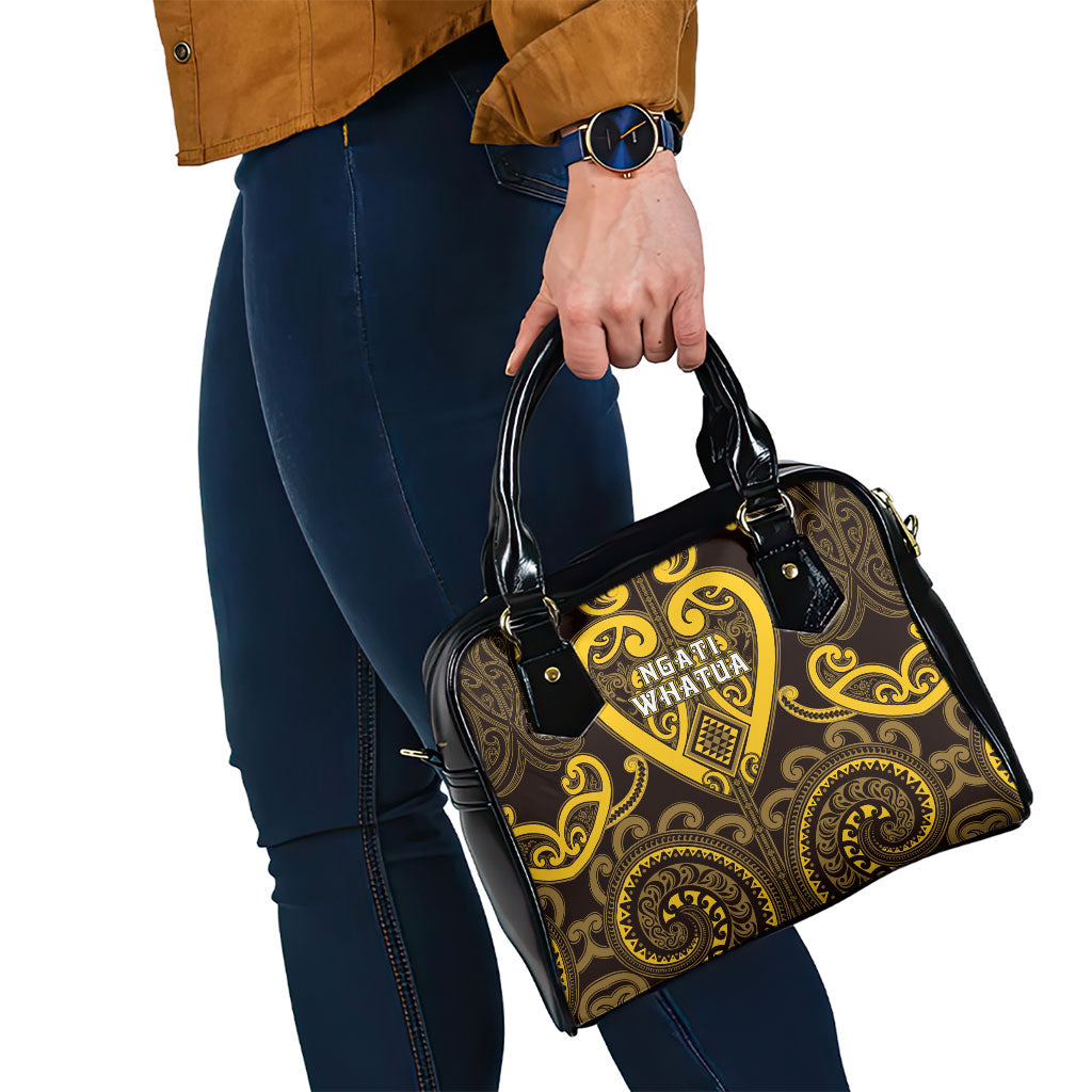 Aotearoa Ngati Whatua Shoulder Handbag Maori Tribal Pattern