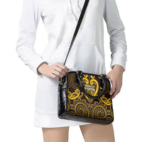 Aotearoa Ngati Whatua Shoulder Handbag Maori Tribal Pattern