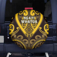 Aotearoa Ngati Whatua Spare Tire Cover Maori Tribal Pattern