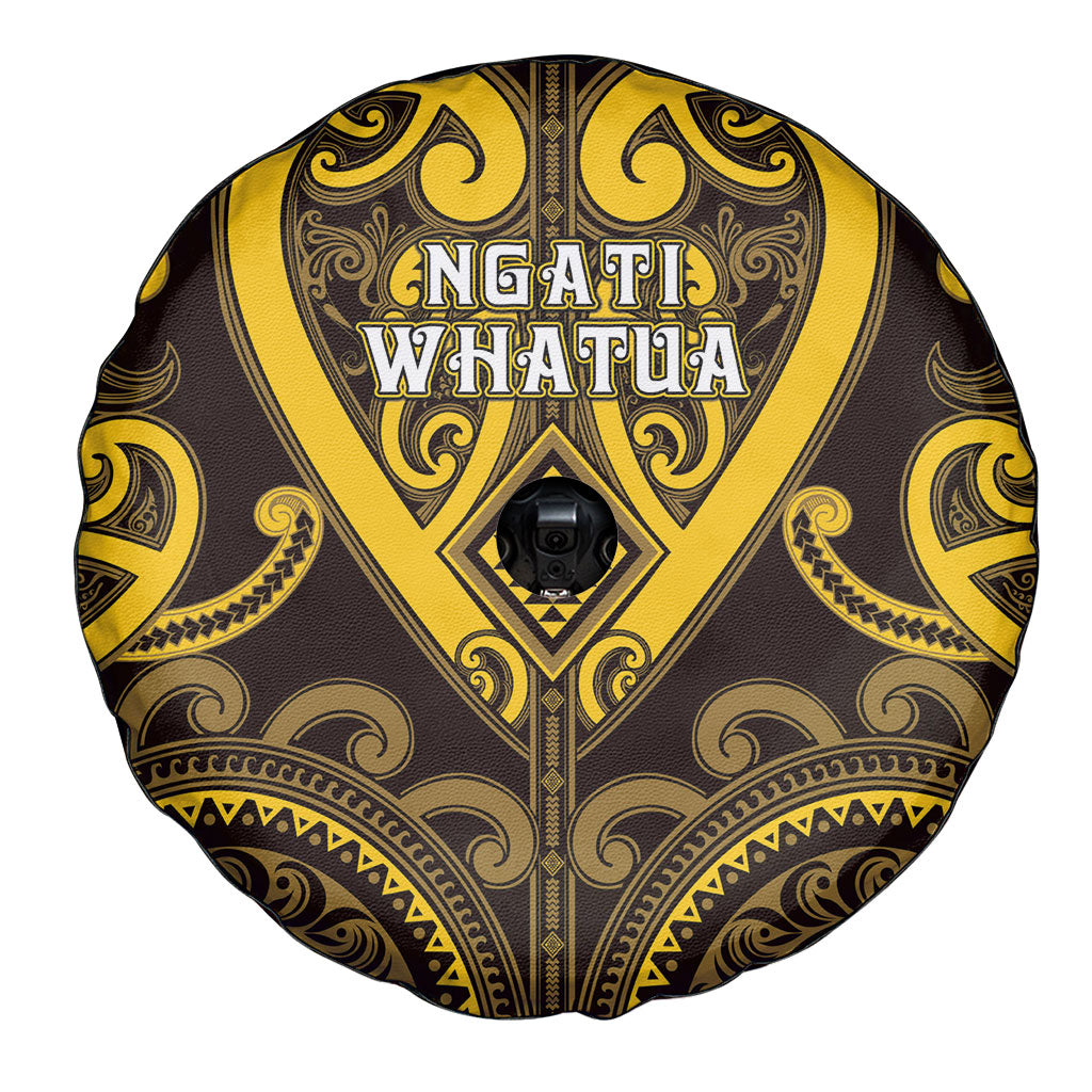 Aotearoa Ngati Whatua Spare Tire Cover Maori Tribal Pattern