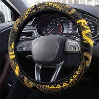 Aotearoa Ngati Whatua Steering Wheel Cover Maori Tribal Pattern