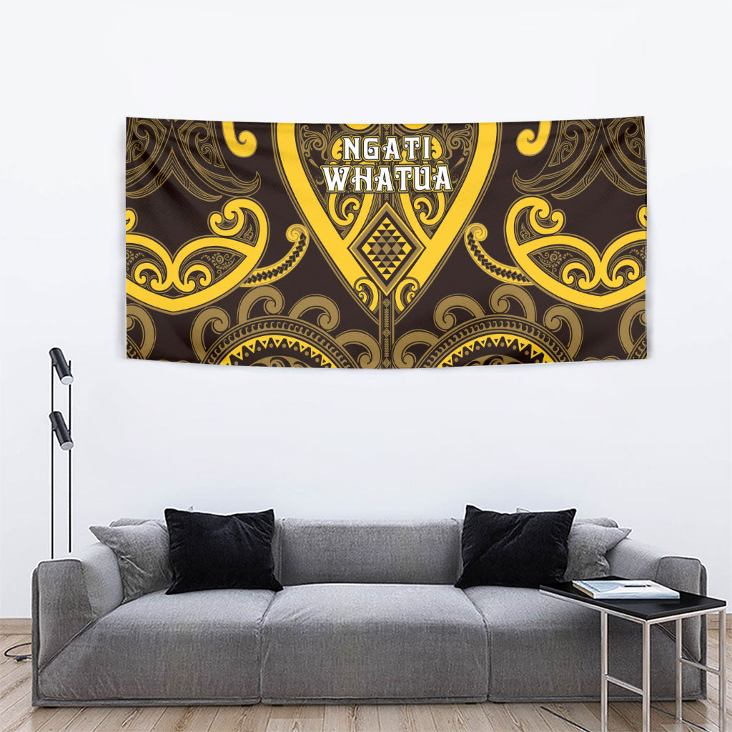 Aotearoa Ngati Whatua Tapestry Maori Tribal Pattern