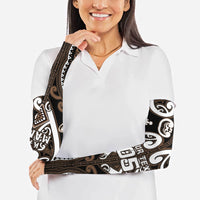 Custom Aotearoa Kati Mamoe Arm Sleeves Maori Tribal Pattern