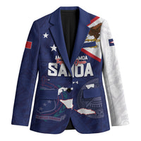 Personalized American Samoa And Samoa Blazer Together We Grow