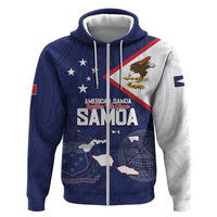 Personalized American Samoa And Samoa Hoodie Together We Grow