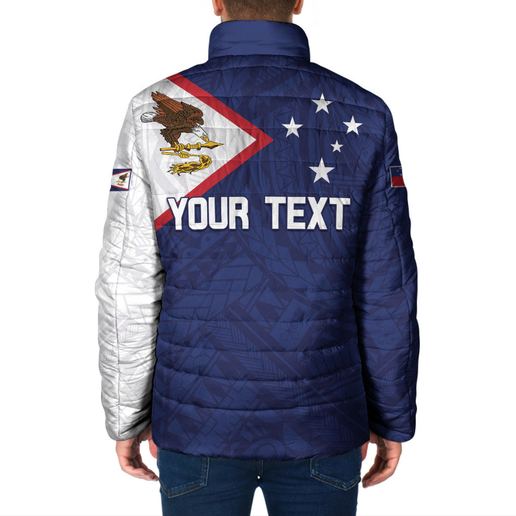 Personalized American Samoa And Samoa Padded Jacket Together We Grow