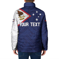 Personalized American Samoa And Samoa Padded Jacket Together We Grow