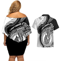 go-fishing-couples-matching-off-shoulder-short-dress-and-hawaiian-shirt-polynesian-pattern