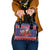 Samoa Christmas Shoulder Handbag Samoan Santa Claus Manuia Le Kerisimasi