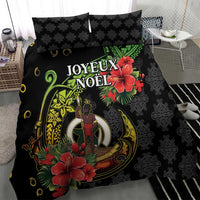 Love Vanuatu Christmas Bedding Set God Yumi Polynesian Tribal Pattern