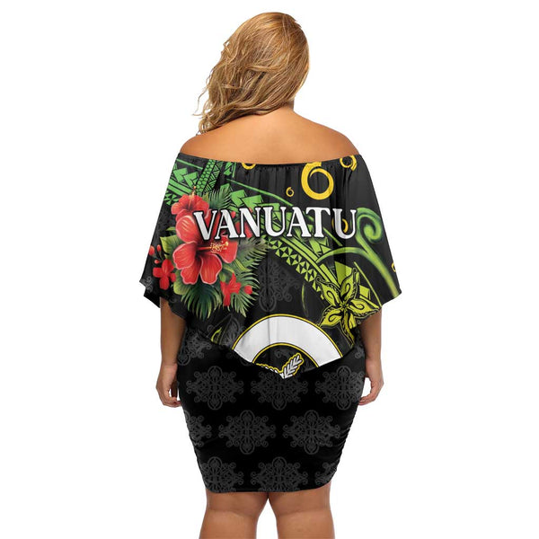 Malampa Province Of Vanuatu Women Off Shoulder Long Dress Tugeta Yumi Selebretem Indipendens Dei main image 1