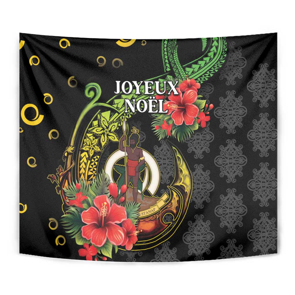 Love Vanuatu Christmas Tapestry God Yumi Polynesian Tribal Pattern