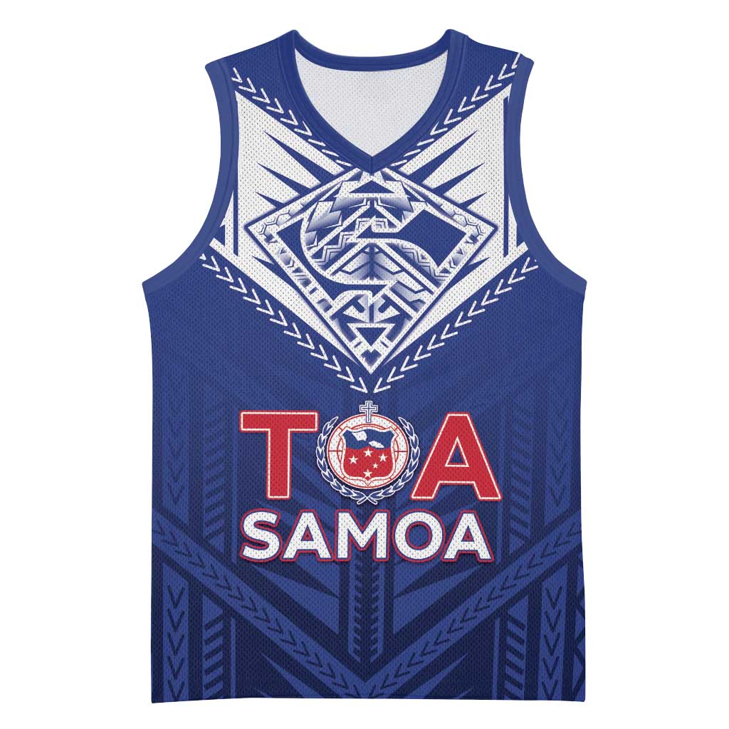 Super Toa Samoa Rugby Custom Basketball Jersey Warrior Spirit LT05