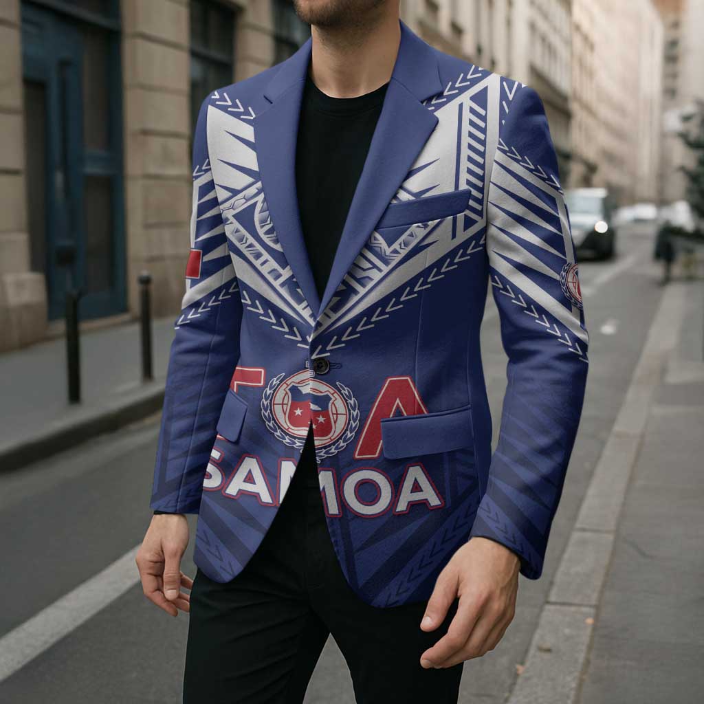 Super Toa Samoa Rugby Custom Blazer Warrior Spirit LT05