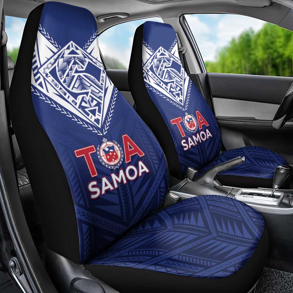 Super Toa Samoa Rugby Car Seat Cover Warrior Spirit LT05