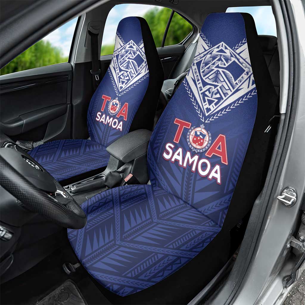 Super Toa Samoa Rugby Car Seat Cover Warrior Spirit LT05