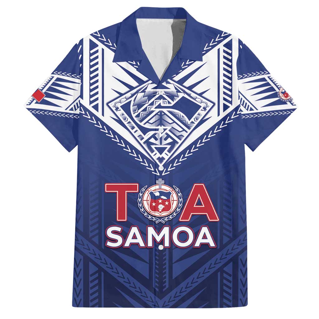 Super Toa Samoa Rugby Custom Family Matching Puletasi and Hawaiian Shirt Warrior Spirit LT05