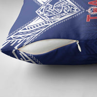 Super Toa Samoa Rugby Pillow Cover Warrior Spirit LT05