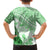 Hawaiian Tapa Kid Hawaiian Shirt Traditional Vintage Pattern Green LT05 - Polynesian Pride