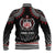 Personalised Samoa Black Saturday Baseball Jacket Samoa For Samoans