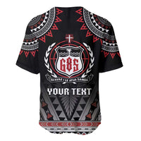 Personalised Samoa Black Saturday Baseball Jersey Samoa For Samoans LT05 - Polynesian Pride