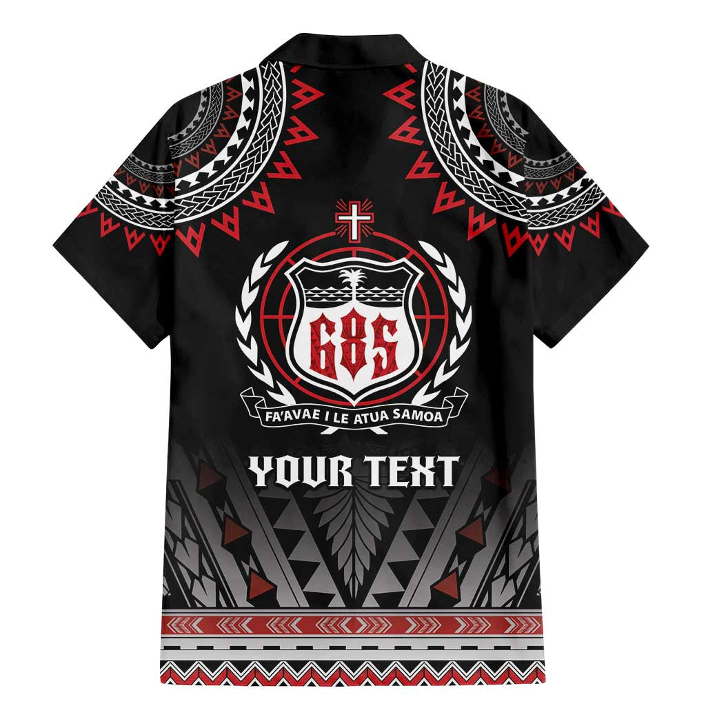 Personalised Samoa Black Saturday Family Matching Mermaid Dress and Hawaiian Shirt Samoa For Samoans