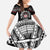 Personalised Samoa Black Saturday Family Matching Tank Maxi Dress and Hawaiian Shirt Samoa For Samoans