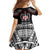 Personalised Samoa Black Saturday Family Matching Tank Maxi Dress and Hawaiian Shirt Samoa For Samoans