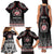 Personalised Samoa Black Saturday Family Matching Tank Maxi Dress and Hawaiian Shirt Samoa For Samoans