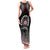 Personalised Samoa Black Saturday Family Matching Tank Maxi Dress and Hawaiian Shirt Samoa For Samoans