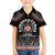 Personalised Samoa Black Saturday Family Matching Tank Maxi Dress and Hawaiian Shirt Samoa For Samoans