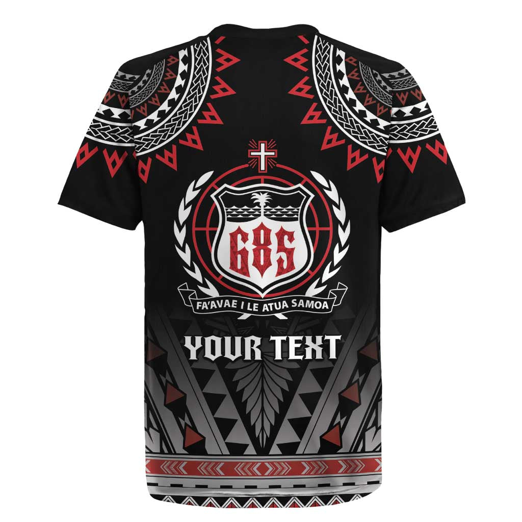 Personalised Samoa Black Saturday Rugby Jersey Samoa For Samoans LT05 - Polynesian Pride