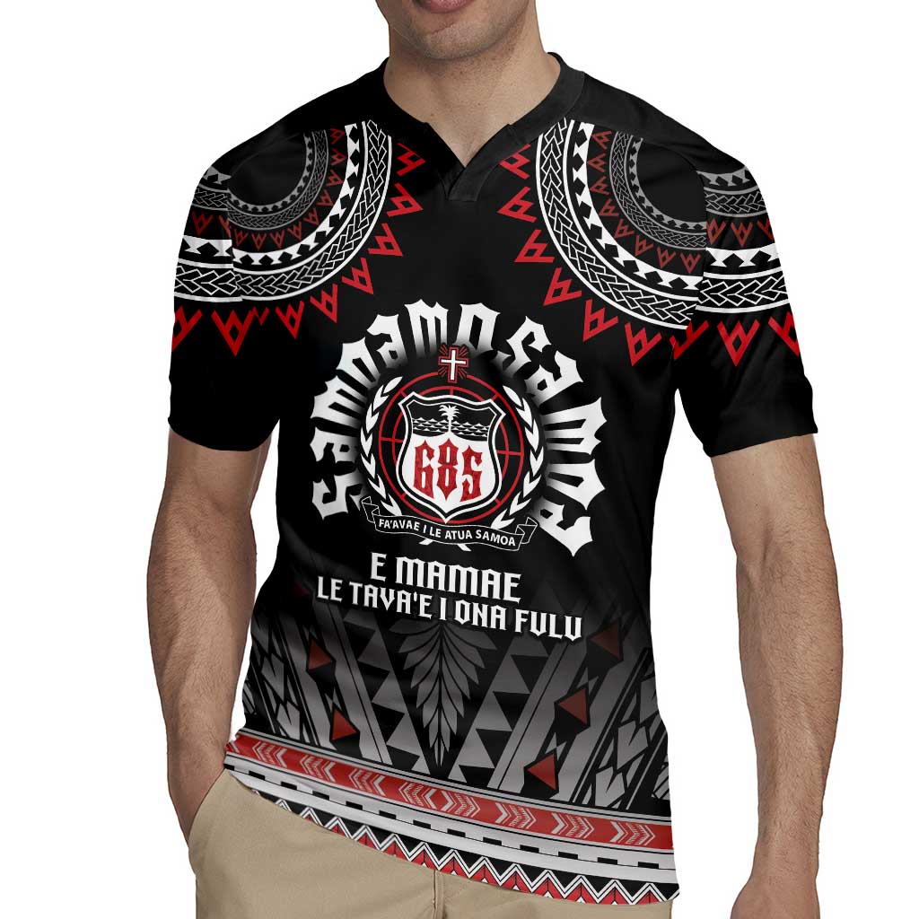 Personalised Samoa Black Saturday Rugby Jersey Samoa For Samoans LT05 - Polynesian Pride
