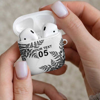 Custom New Zealand Football AirPods Case Aotearoa Pride - Polynesian Pride