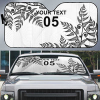 Custom New Zealand Football Auto Sun Shade Aotearoa Pride - Polynesian Pride