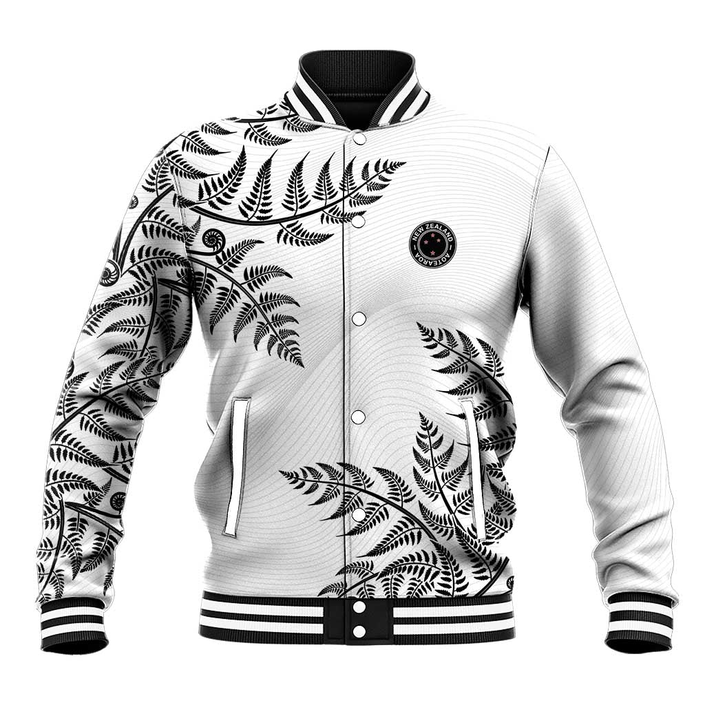 Custom New Zealand Football Baseball Jacket Aotearoa Pride - Polynesian Pride