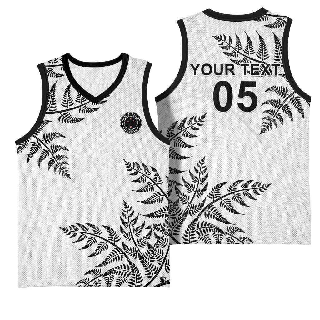 Custom New Zealand Football Basketball Jersey Aotearoa Pride - Polynesian Pride