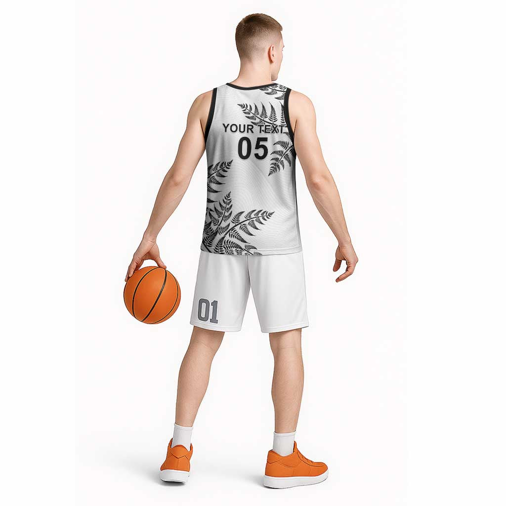 Custom New Zealand Football Basketball Jersey Aotearoa Pride - Polynesian Pride