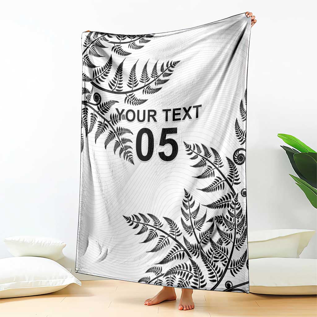 Custom New Zealand Football Blanket Aotearoa Pride - Polynesian Pride