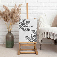 Custom New Zealand Football Canvas Wall Art Aotearoa Pride - Polynesian Pride