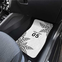 Custom New Zealand Football Car Mats Aotearoa Pride - Polynesian Pride