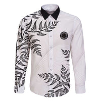 Custom New Zealand Football Family Matching Long Sleeve Bodycon Dress and Hawaiian Shirt Aotearoa Pride - Polynesian Pride