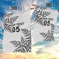 Custom New Zealand Football Garden Flag Aotearoa Pride - Polynesian Pride