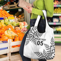 Custom New Zealand Football Grocery Bag Aotearoa Pride - Polynesian Pride