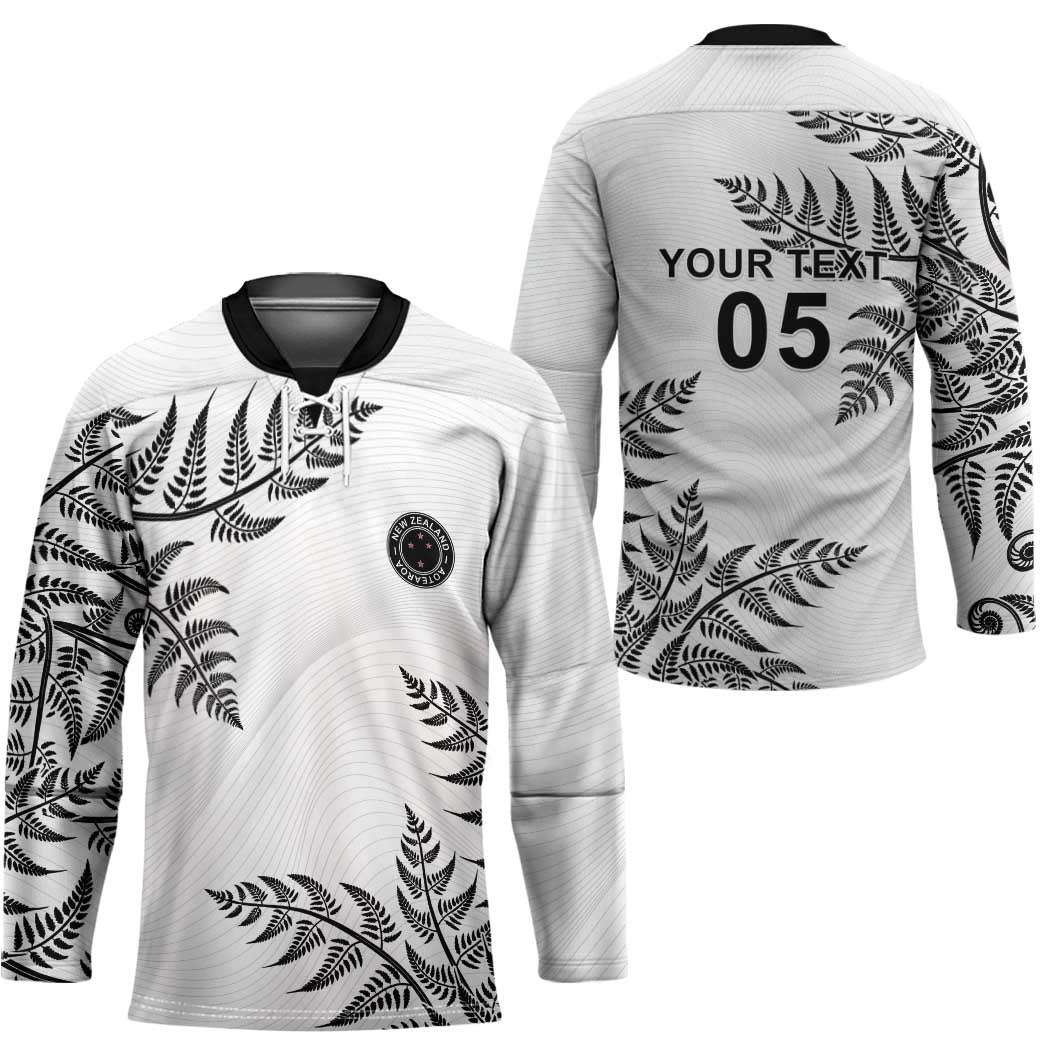 Custom New Zealand Football Hockey Jersey Aotearoa Pride - Polynesian Pride