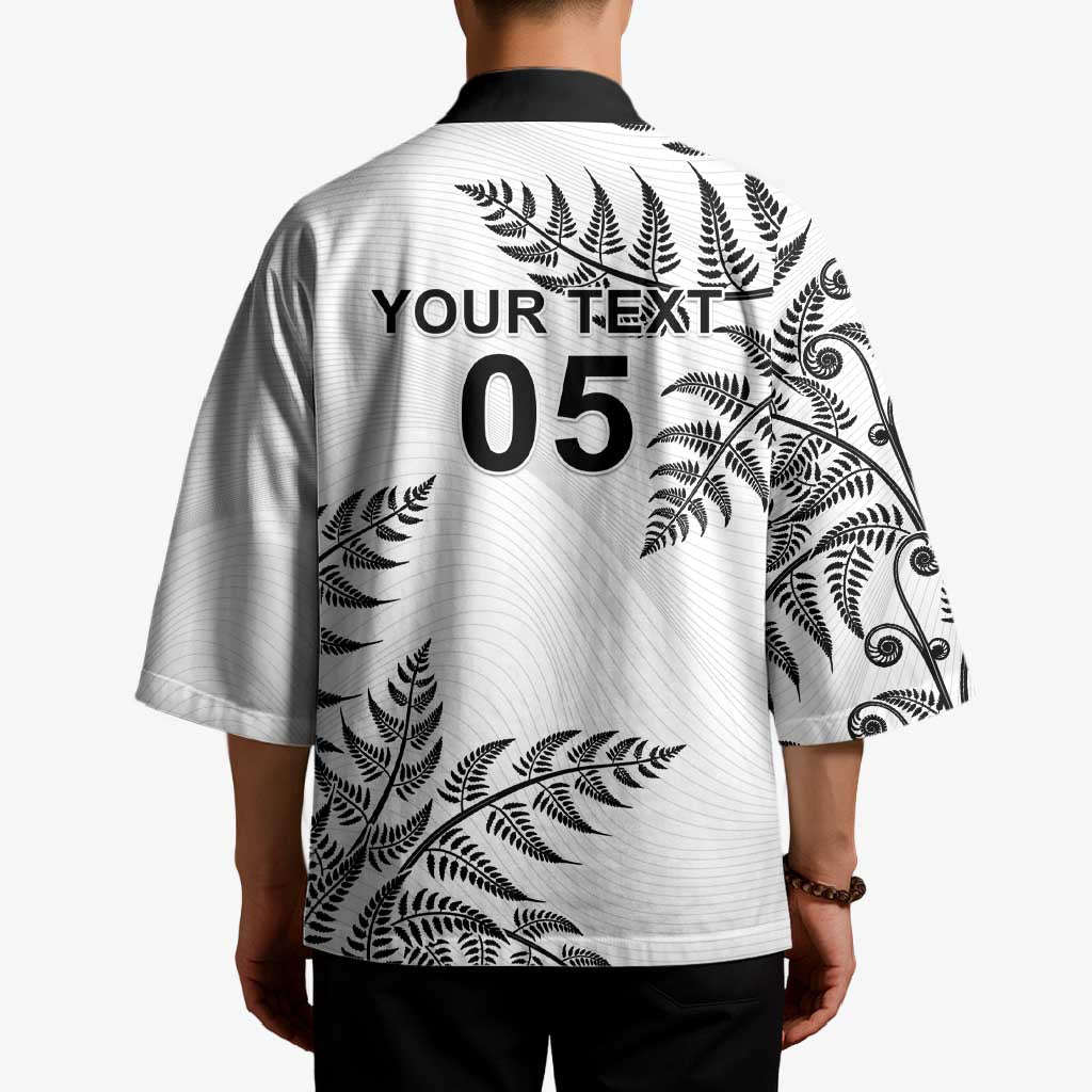 Custom New Zealand Football Kimono Aotearoa Pride - Polynesian Pride