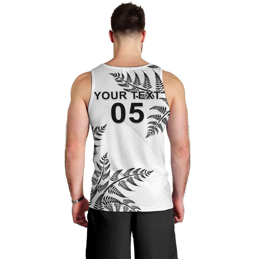 Custom New Zealand Football Men Tank Top Aotearoa Pride - Polynesian Pride
